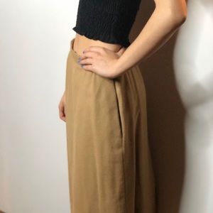 Tan Pencil Skirt (No Brand)
